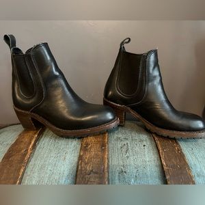 Red Wing Black Chelsea Boots (the Harriet)